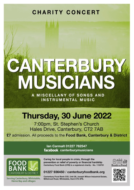 Canterbury Musicians for Food Bank